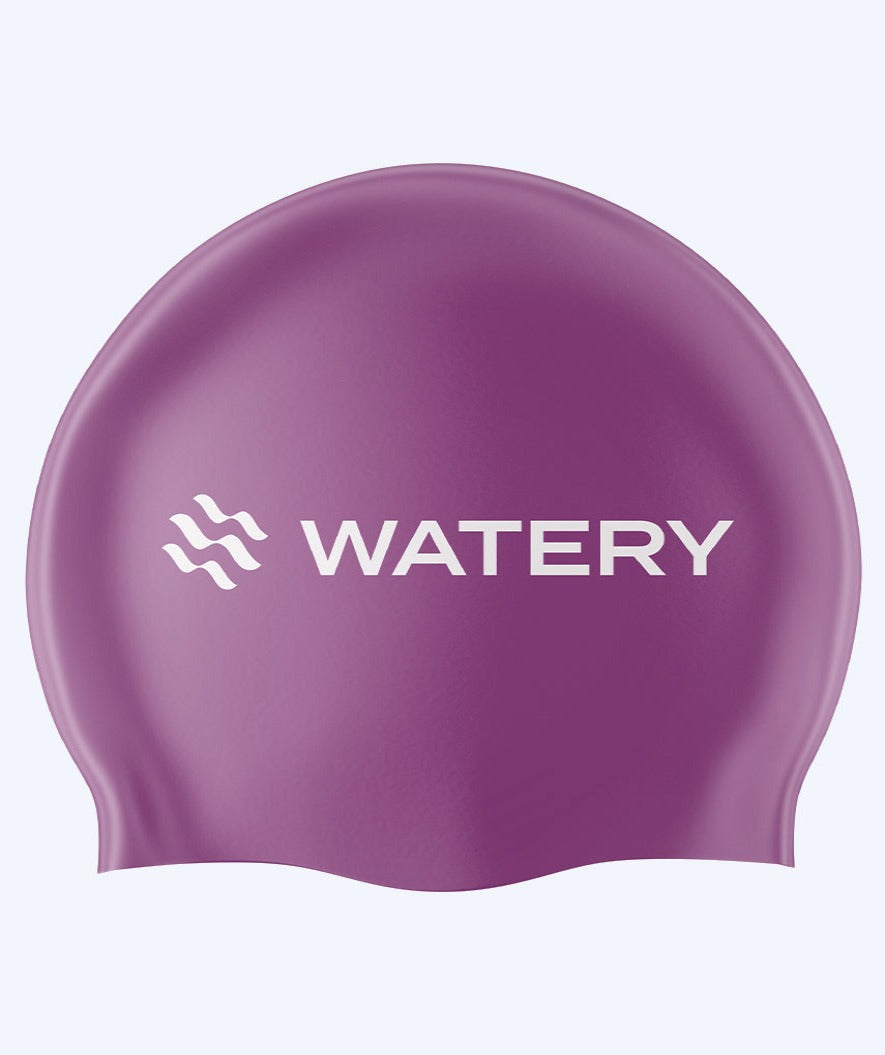 Watery czepek do pływania (od 10 lat) - Signature - Violet