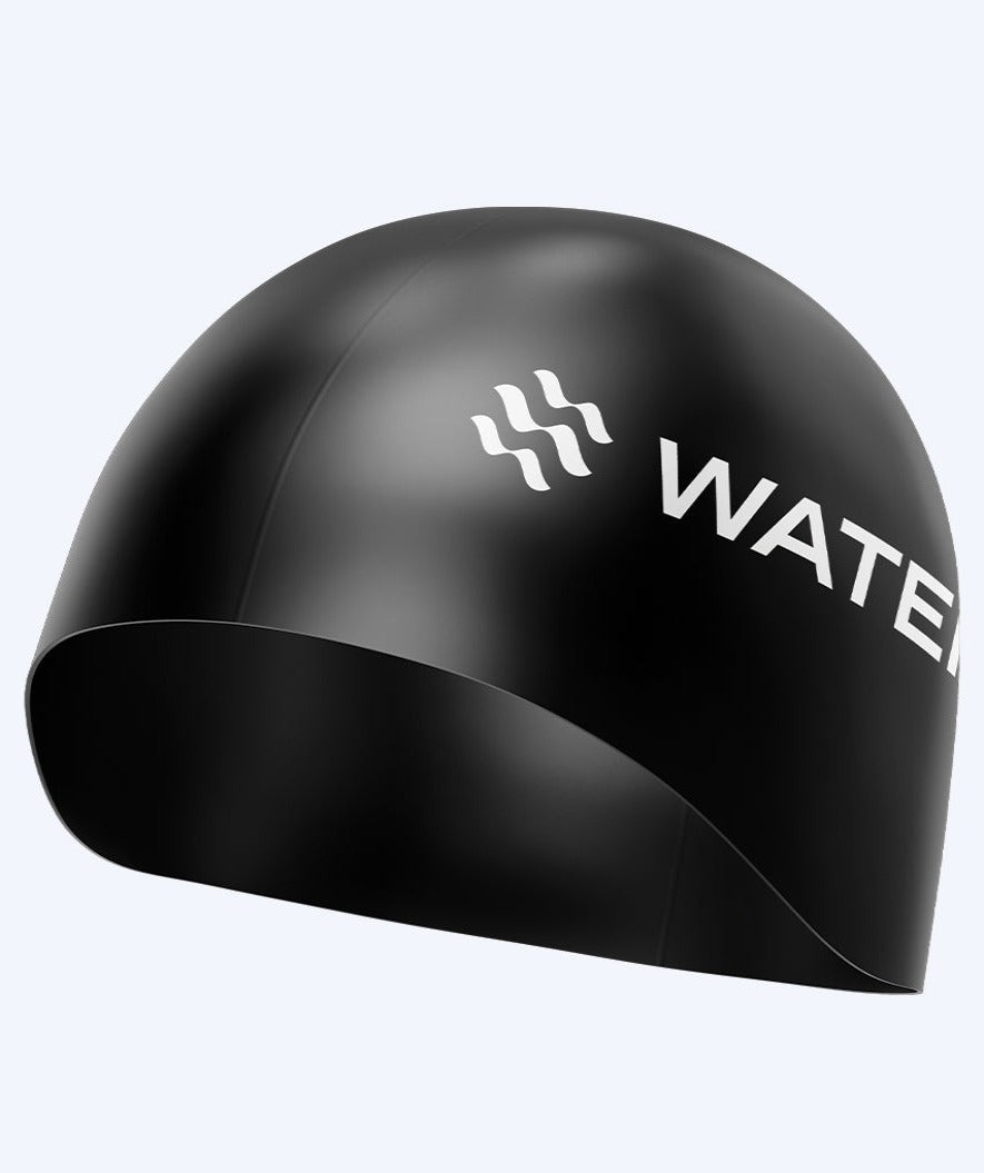 Watery czepek do pływania na zawody - Signature Dome - Czarny