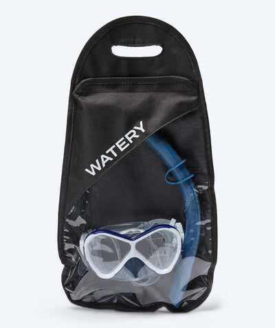 Watery torba do snorkelingu - 2-Set PVC - Czarny