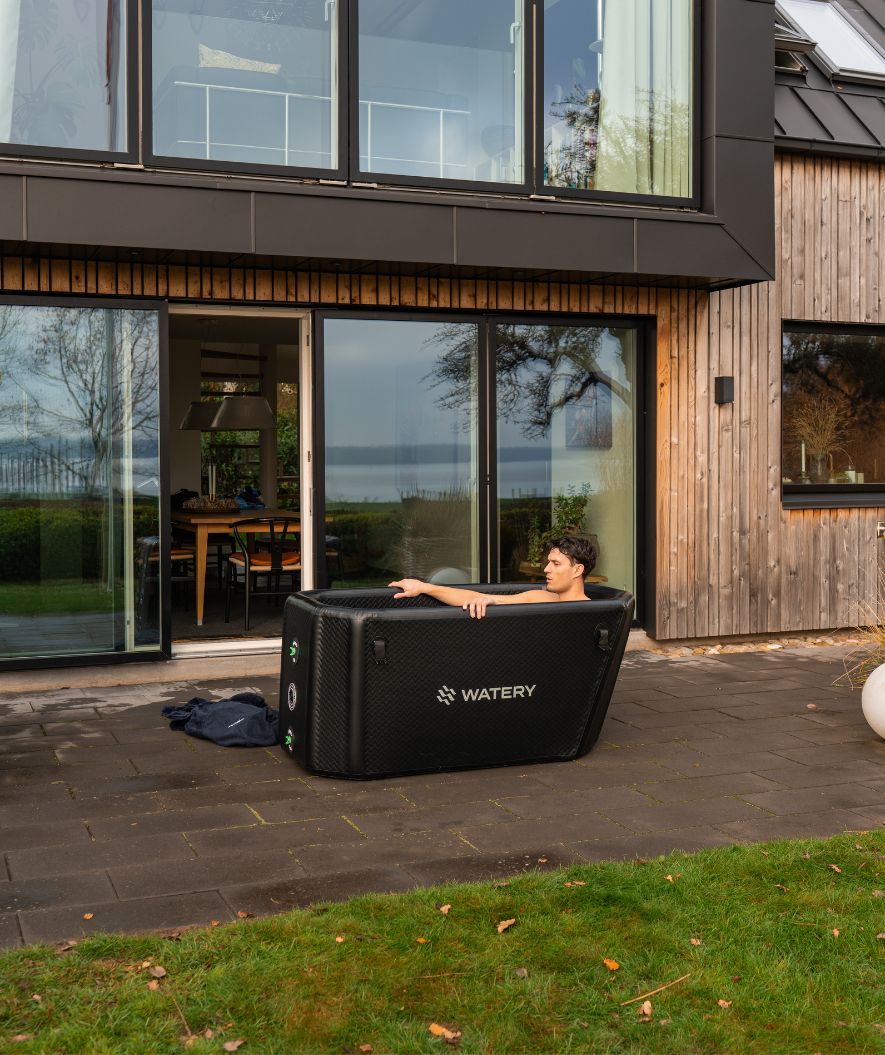 Watery nadmuchiwany basen do morsowania - Ace - Czarny