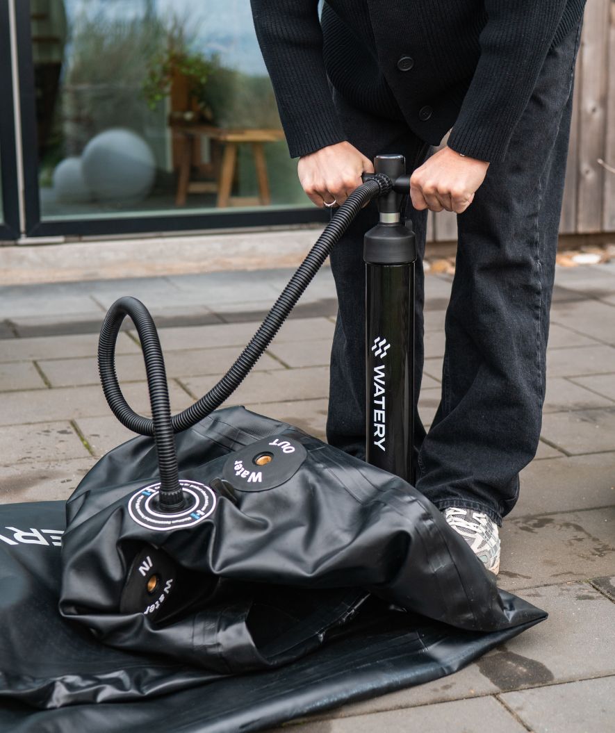 Watery nadmuchiwany basen do morsowania - Ace - Czarny