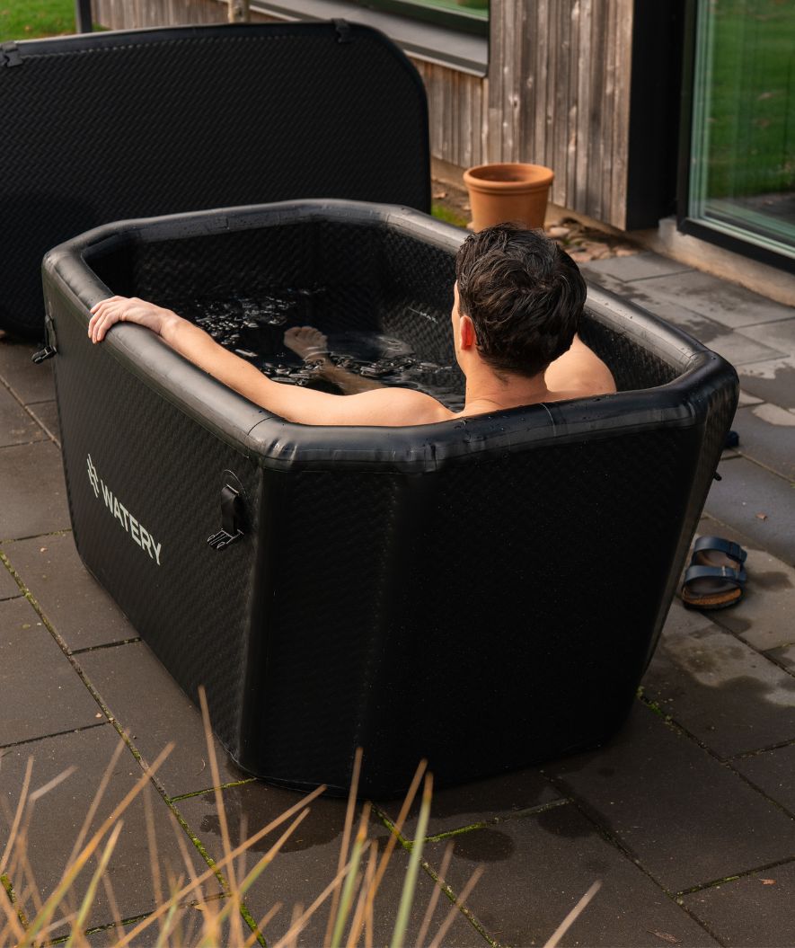 Watery nadmuchiwany basen do morsowania - Ace - Czarny