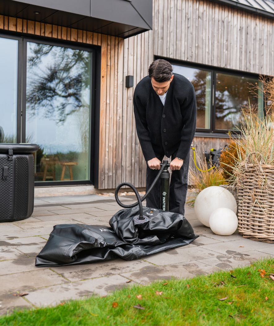 Watery nadmuchiwany basen do morsowania - Ace - Czarny