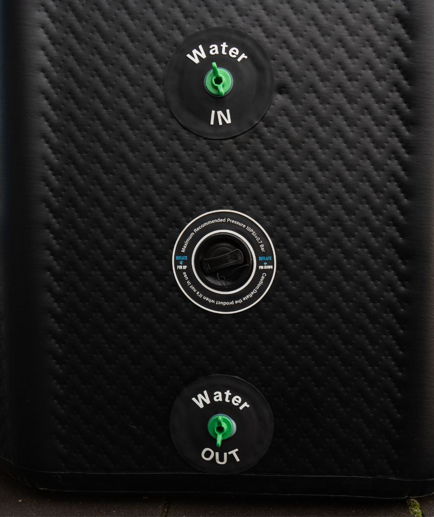 Watery nadmuchiwany basen do morsowania - Ace - Czarny