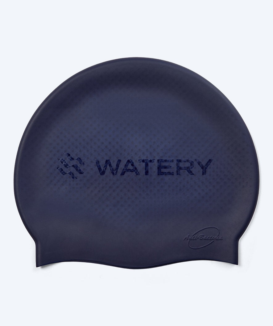 Watery czepek do pływania bąbelkowy - Avisa Bud - Ciemnoniebieski
