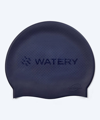 Watery czepek do pływania bąbelkowy - Avisa Bud - Ciemnoniebieski