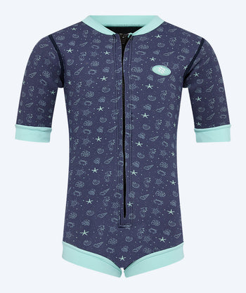 Watery pianka do pływania dla dzieci - Baia Full-Body - Atlantic Turquoise