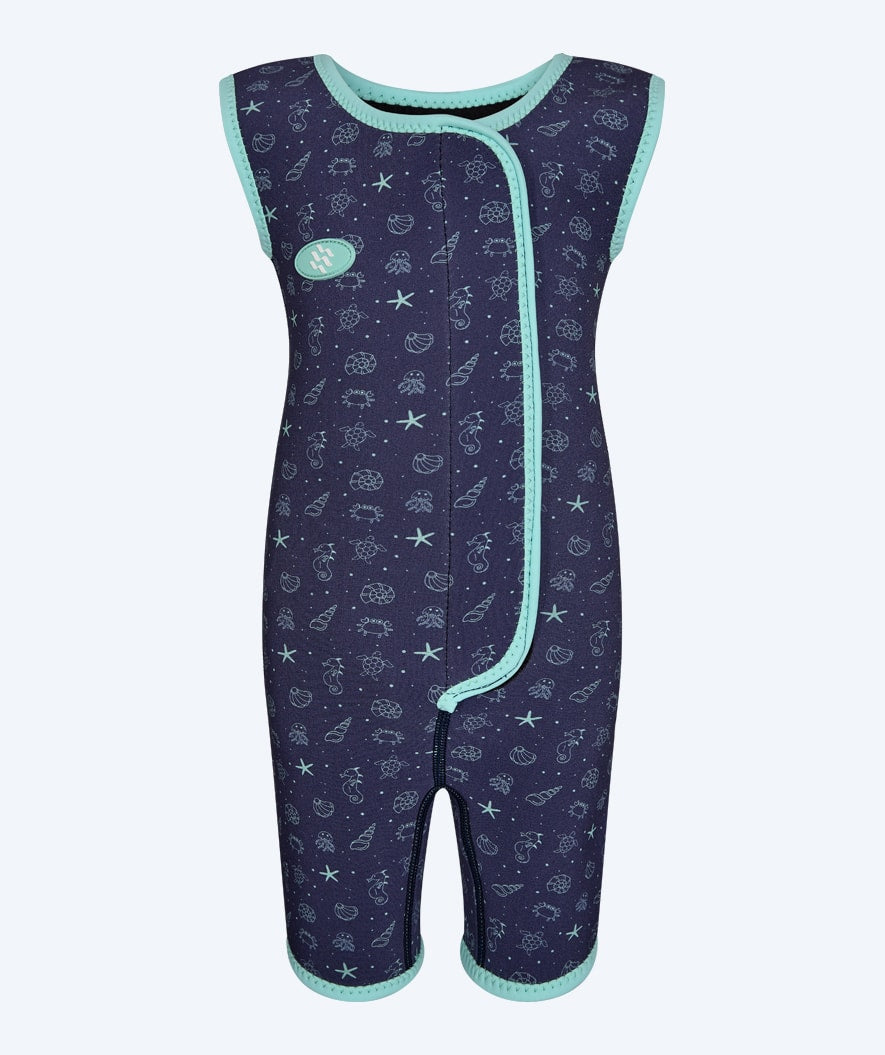 Watery pianka do pływania dla dzieci - Baia Shorty - Atlantic Turquoise