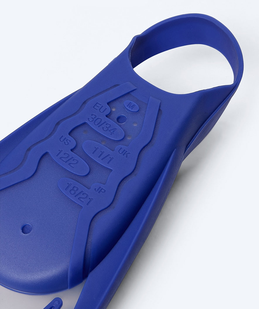 Watery płetwy do pływania dla dzieci (25-34) - Bimasha - Ciemnoniebieski