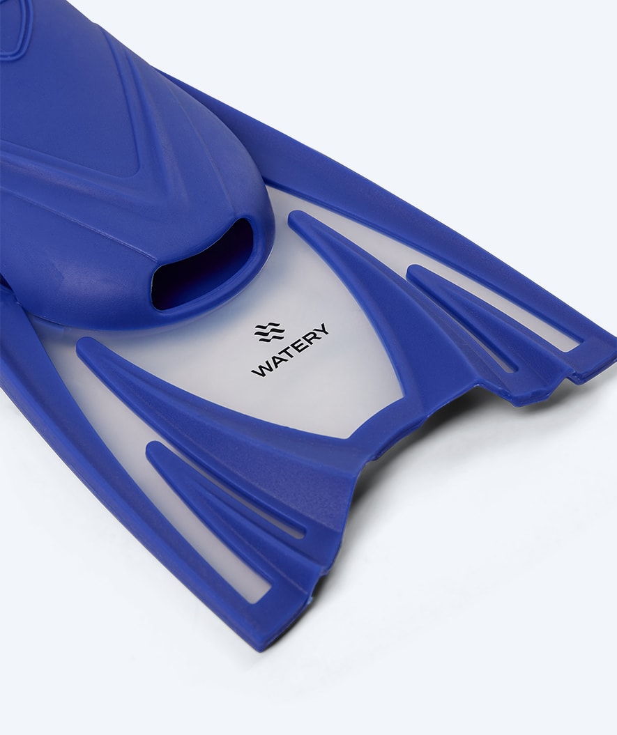 Watery płetwy do pływania dla dzieci (25-34) - Bimasha - Ciemnoniebieski