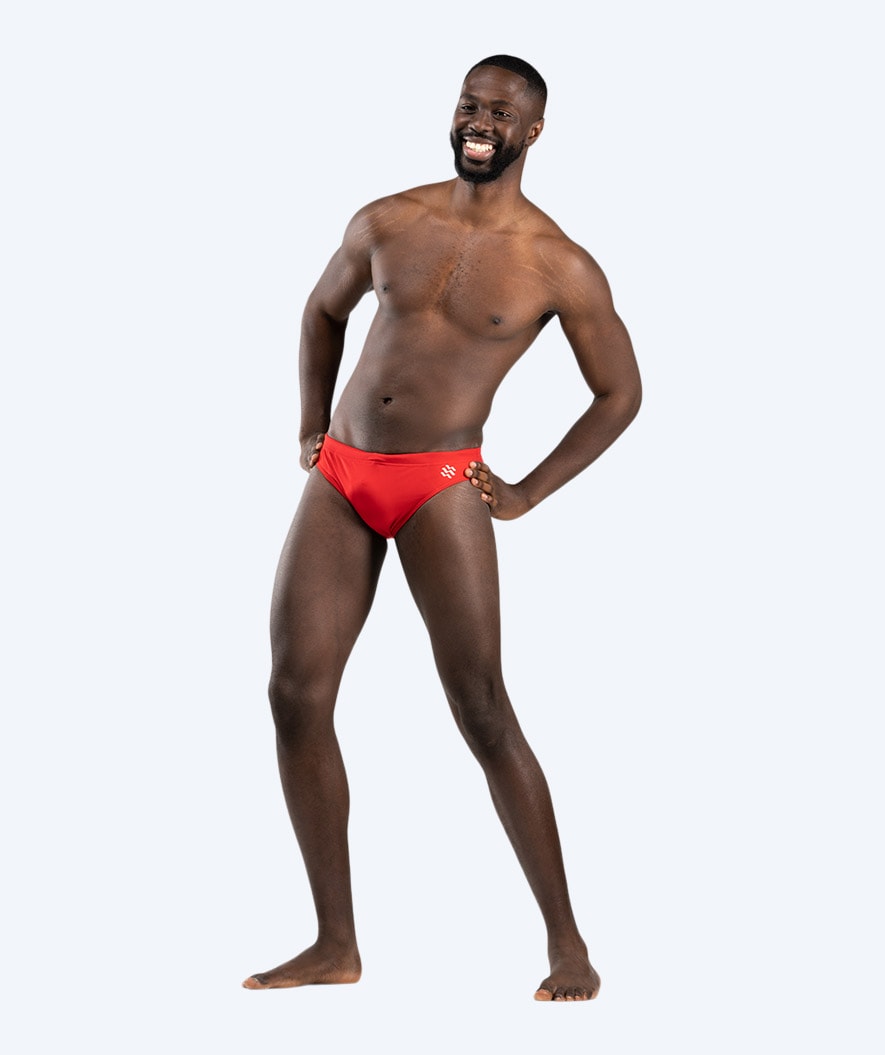 Watery slipy kąpielowe dla mężczyzn - Budgie Eco - Czerwony