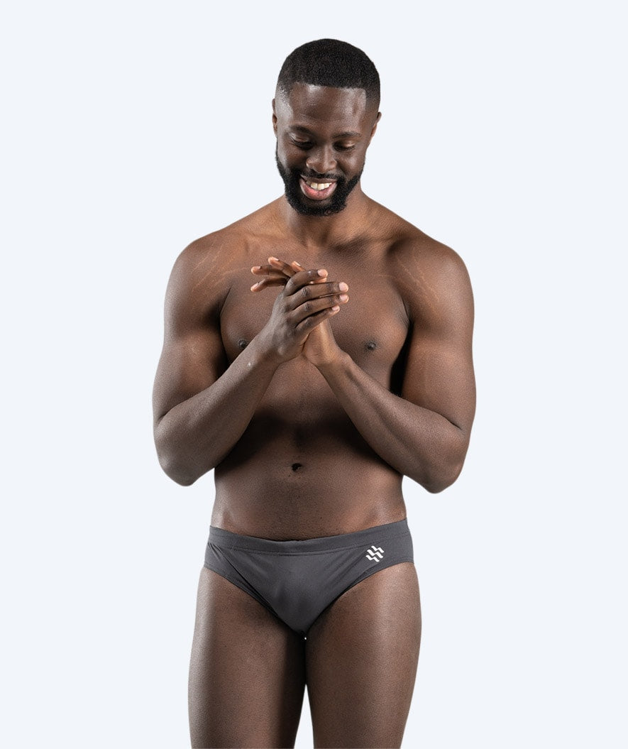 Watery slipy kąpielowe dla mężczyzn - Budgie Eco - Szary