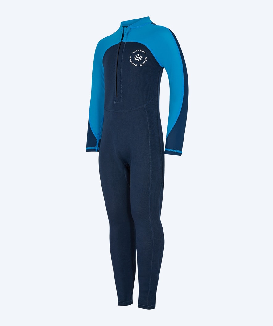 Watery kombinezon UV dla dzieci - Calypso Full-Body - Niebieski/ciemnoniebieski