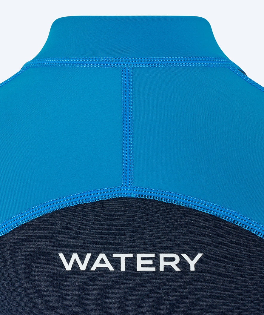 Watery kombinezon UV dla dzieci - Calypso Full-Body - Niebieski/ciemnoniebieski