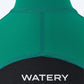 Watery Pianki neoprenowe dla dzieci - Calypso Full-Body - Zielony/Czarny