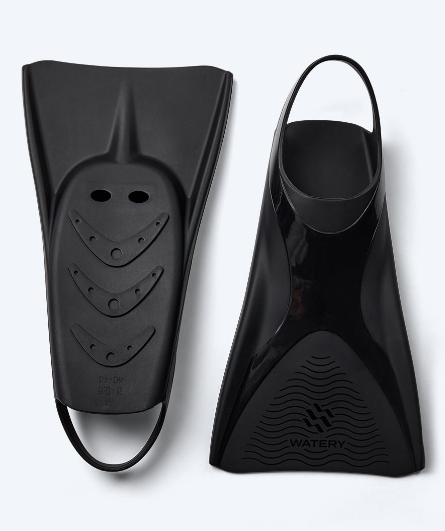 Watery płetwy do pływania - Cardinal Powerfin Pro - Czarny