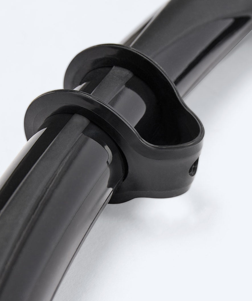 Watery rurka do snorkelingu dla dorosłych (od 12 lat) - Cliff - Czarny