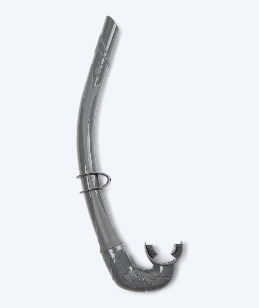 Watery rurka do snorkelingu dla dorosłych (od 12 lat) - Cliff - Szary