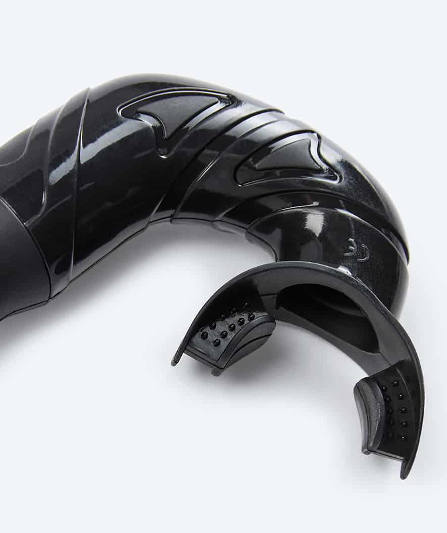 Watery rurka do snorkelingu dla dzieci (4-12) - Cliff - Czarny