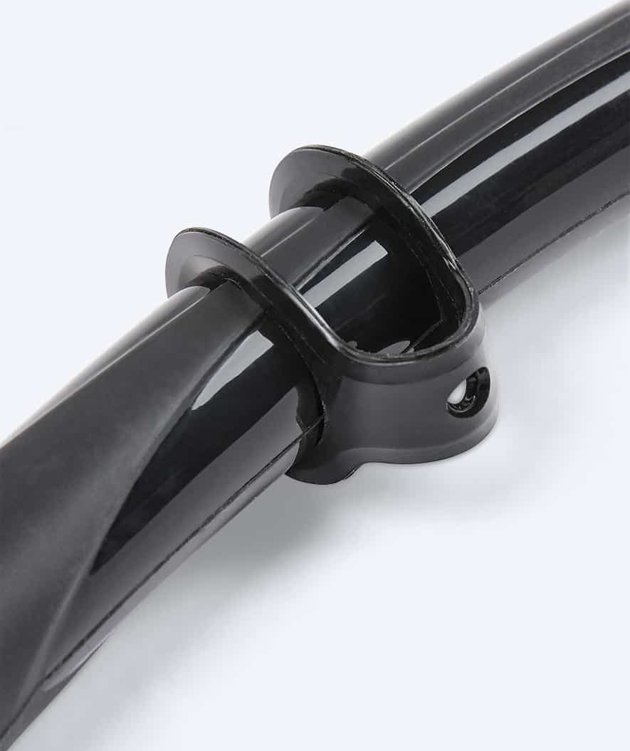 Watery rurka do snorkelingu dla dzieci (4-12) - Cliff - Czarny