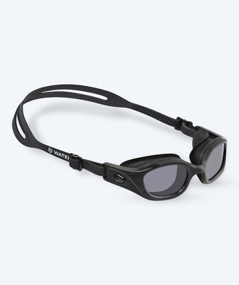 Watery okulary do pływania treningowe - Clyde Active - Czarny (przydymione soczewki)