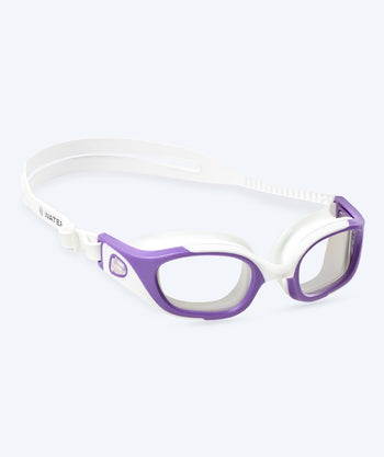 Watery okulary do pływania treningowe - Clyde Active - Fioletowe/przezroczyste