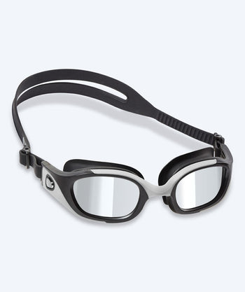 Watery okulary do nurkowania treningowe - Clyde Mirror - Szary/Srebrny