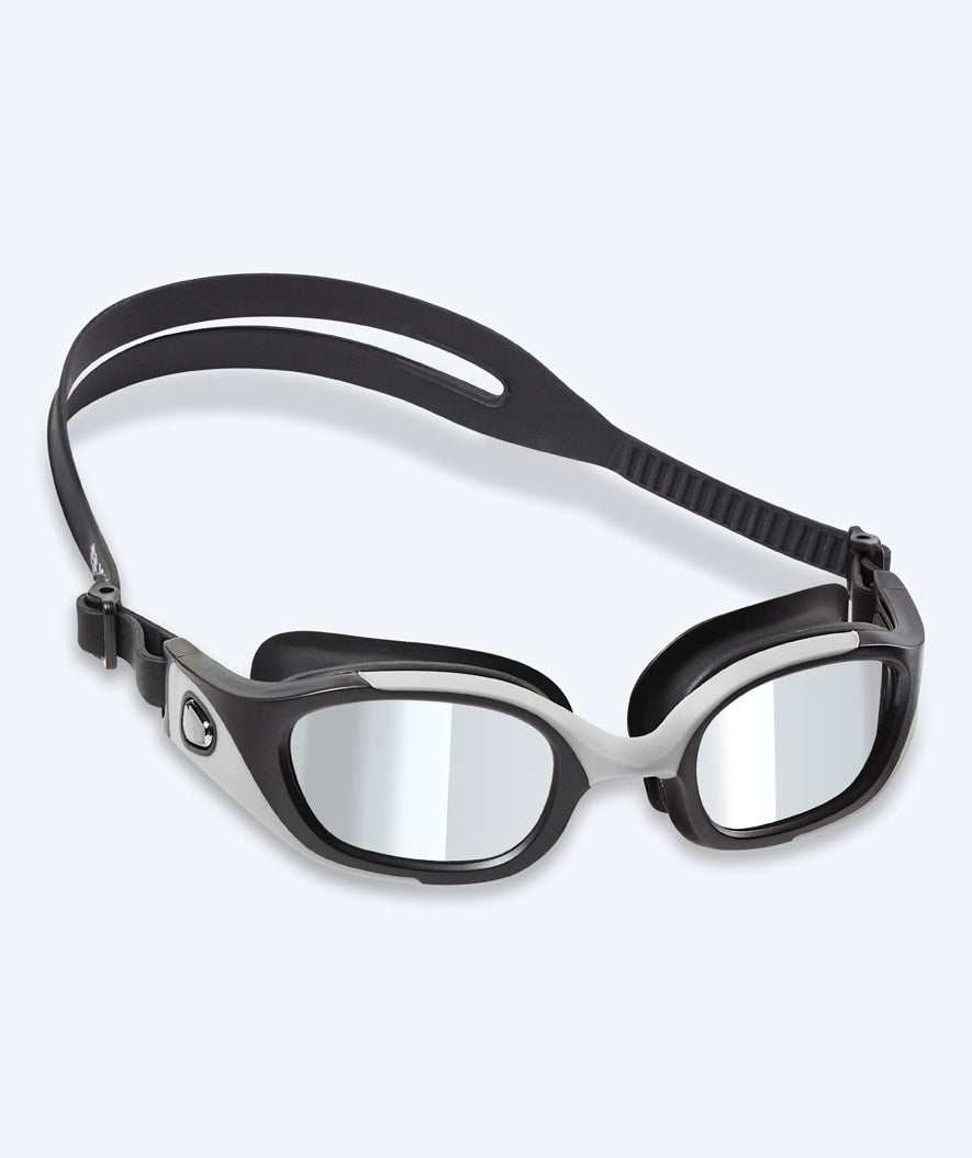 Watery okulary do nurkowania treningowe - Clyde Mirror - Szary/Srebrny