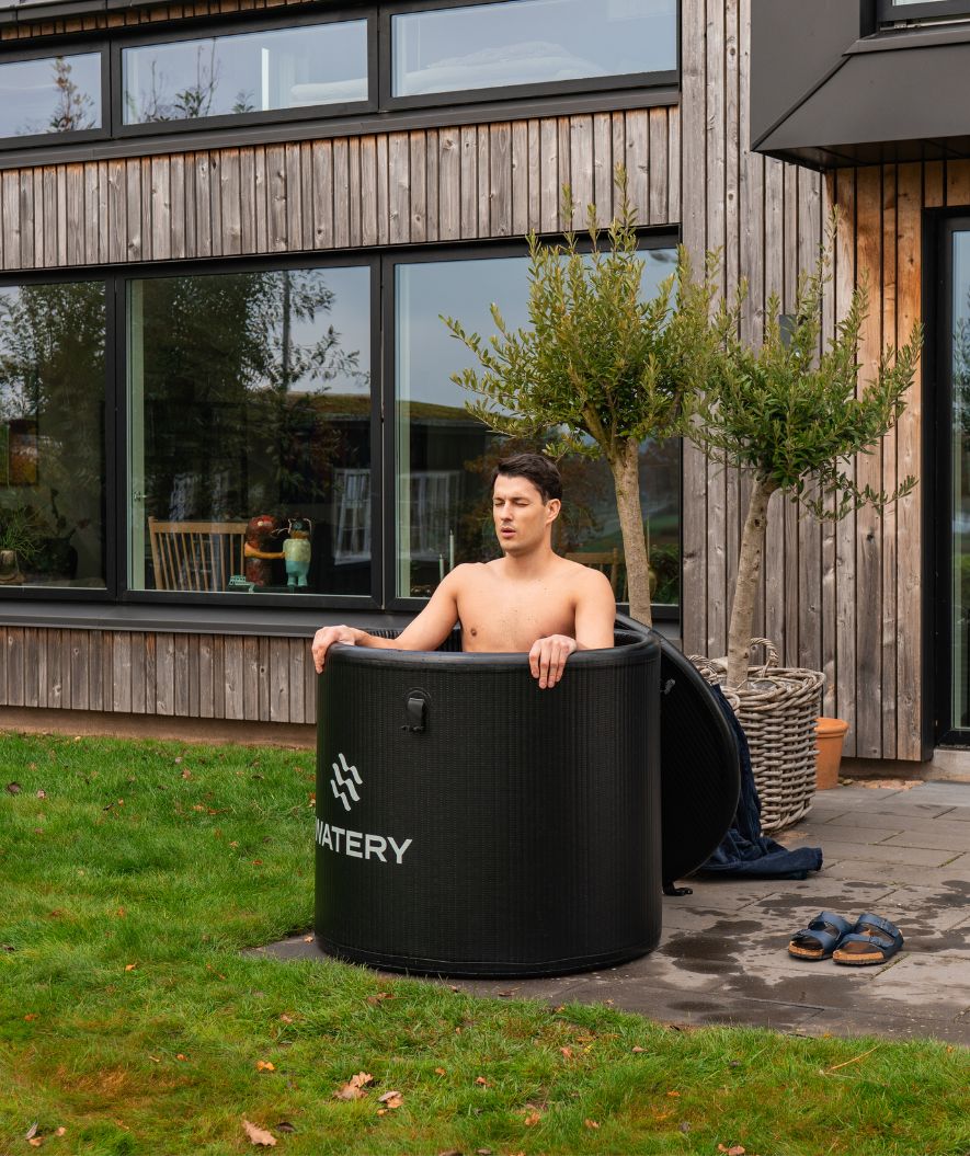 Watery nadmuchiwany basen do morsowania - Deluxe - Czarny