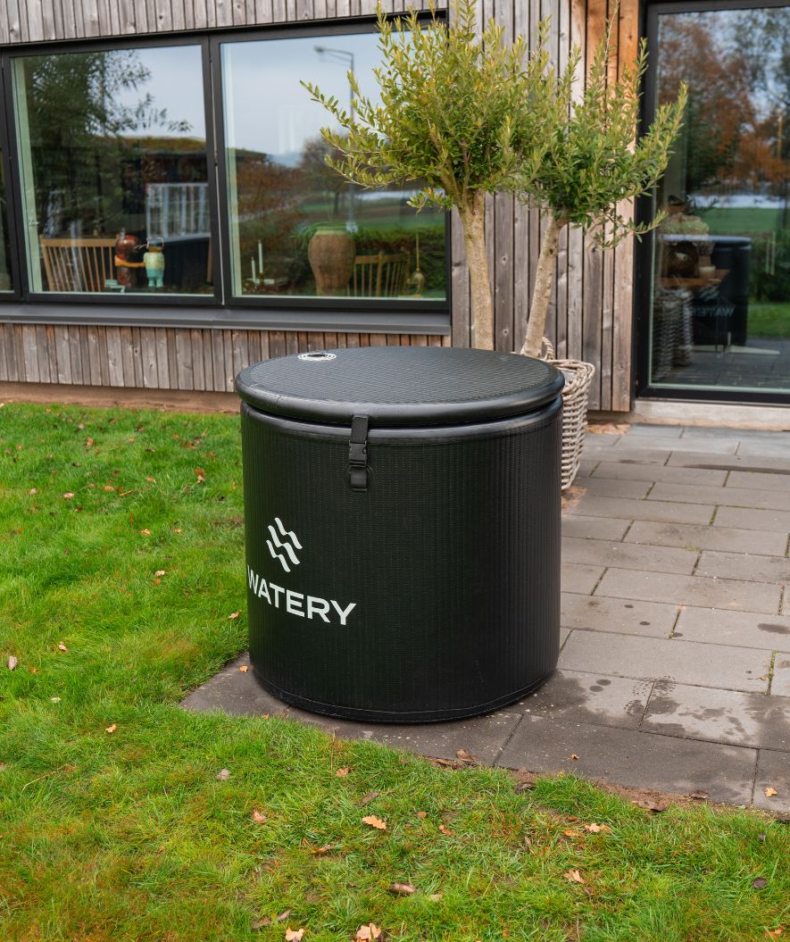 Watery nadmuchiwany basen do morsowania - Deluxe - Czarny