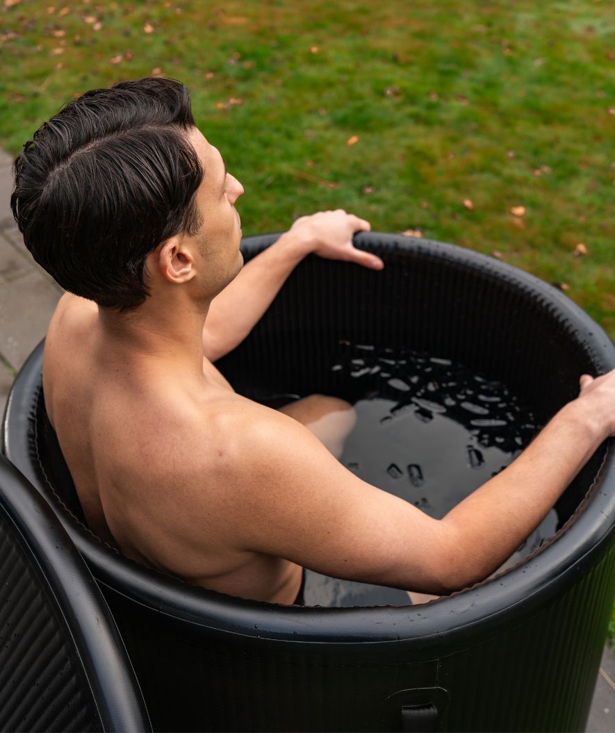 Watery nadmuchiwany basen do morsowania - Deluxe - Czarny