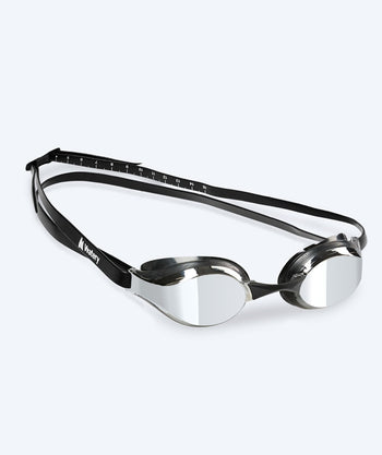 Watery Elite okulary do pływania - Poseidon Mirror - Czarny/srebrny