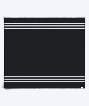 Watery ręcznik z mikrofibry (180 x 200 cm) - Eco Nebraska Familie - Czarny