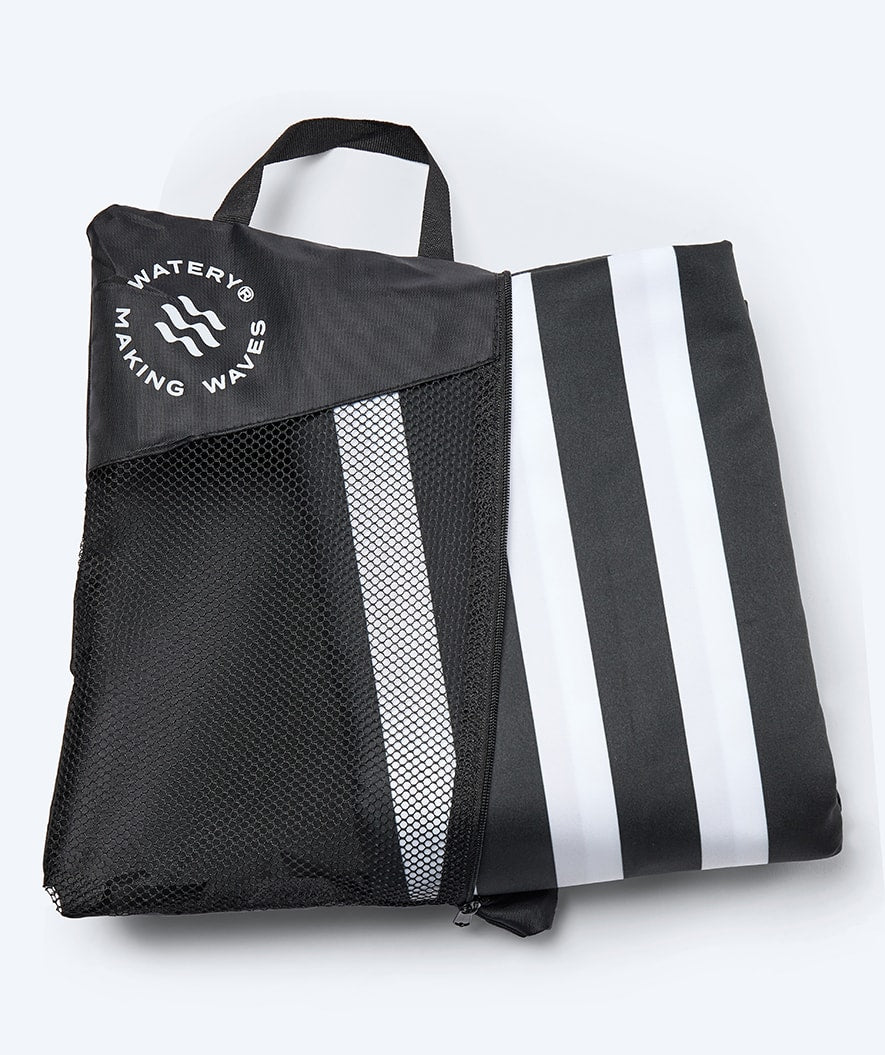 Watery ręcznik z mikrofibry (180 x 200 cm) - Eco Nebraska Familie - Czarny