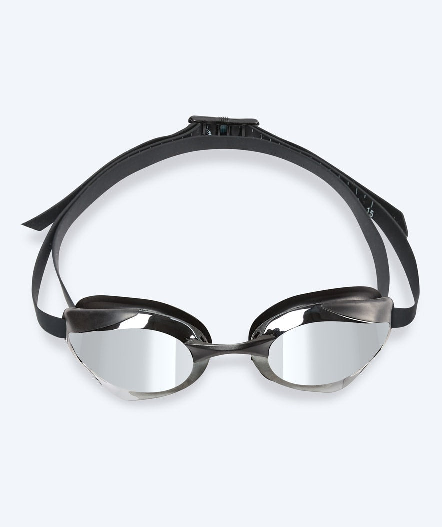Watery Elite okulary do pływania - Poseidon Ultra Mirror - Czarny/srebrny