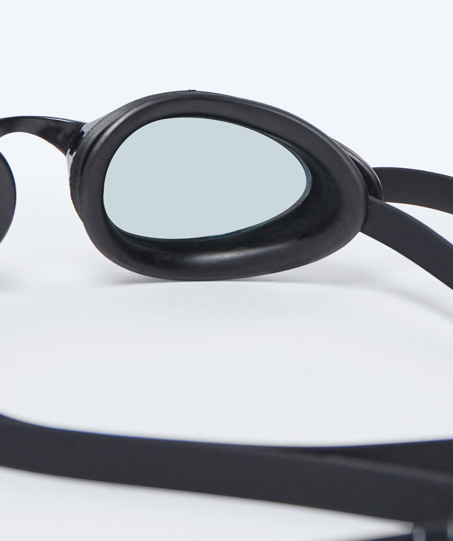 Watery Elite okulary do pływania - Poseidon Ultra Mirror - Czarny/srebrny