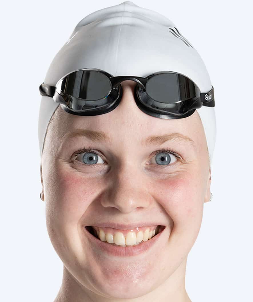 Watery Elite okulary do pływania - Poseidon Ultra Mirror - Czarny/srebrny