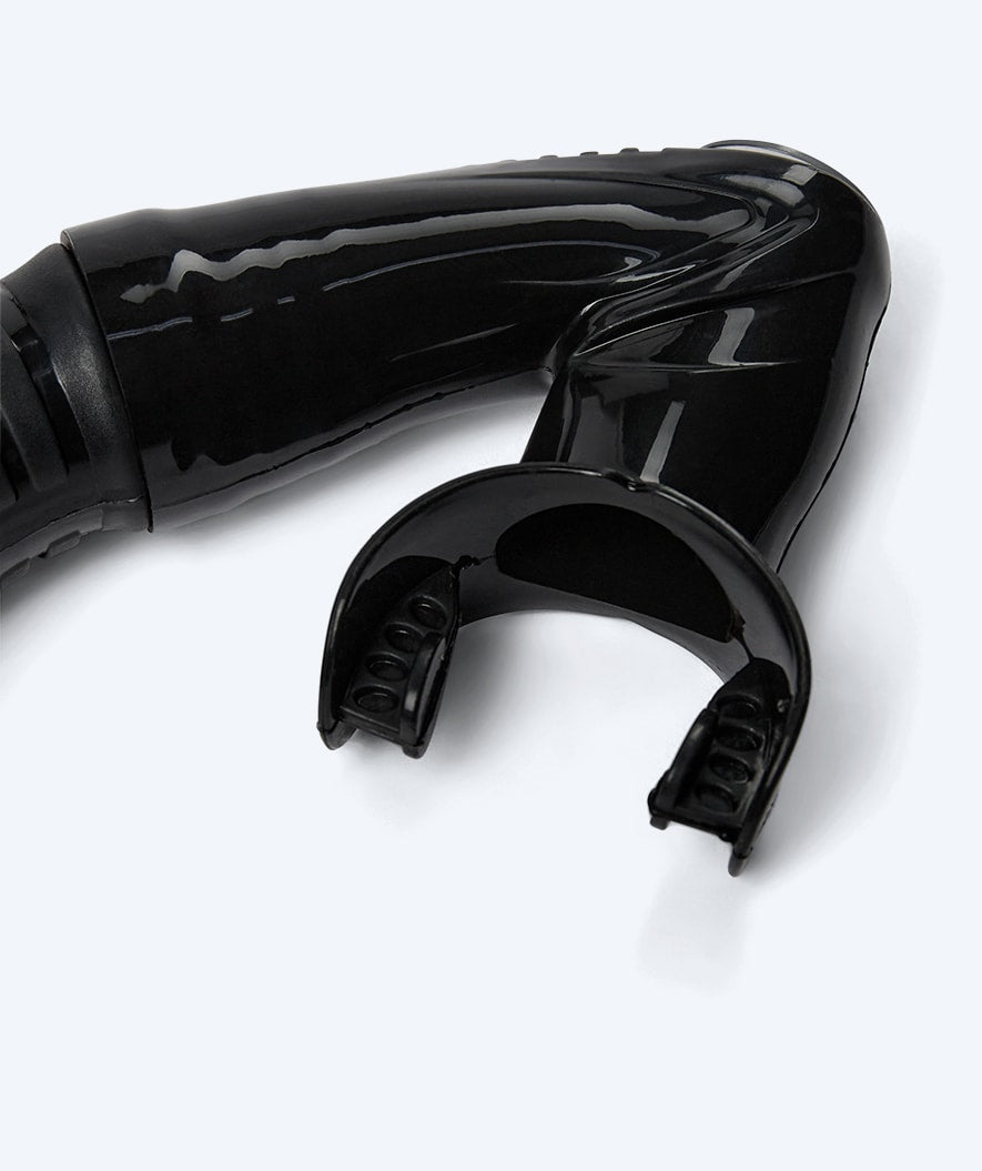 Watery zestaw maska + rurka + płetwy do snorkelingu dla dorosłych (od 15 lat) - Fenton/Breeve - Czarny