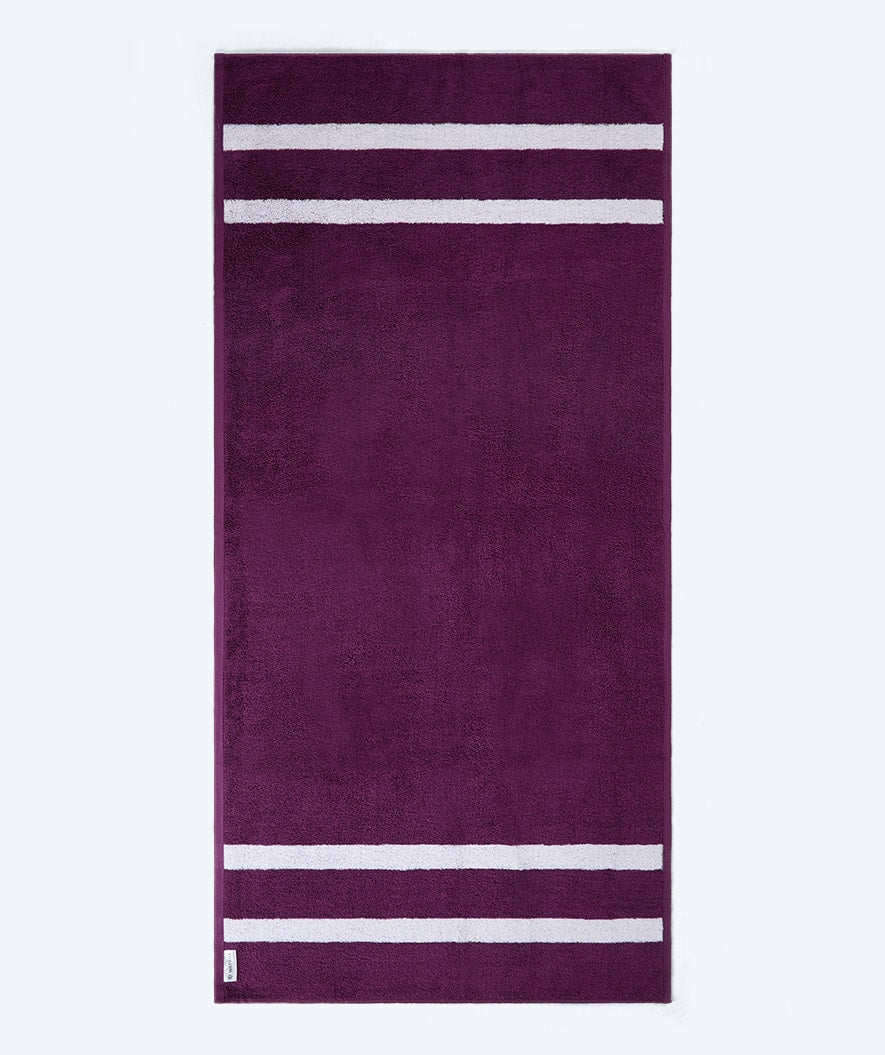 Watery ręcznik kąpielowy - Heat Swim Bawełna - Hydra Purple