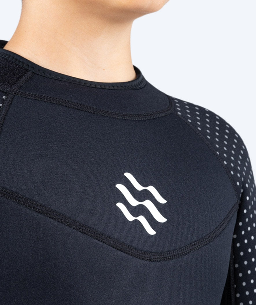 Watery pianka do pływania dla dzieci - Hedgehog (3 mm) - Czarny