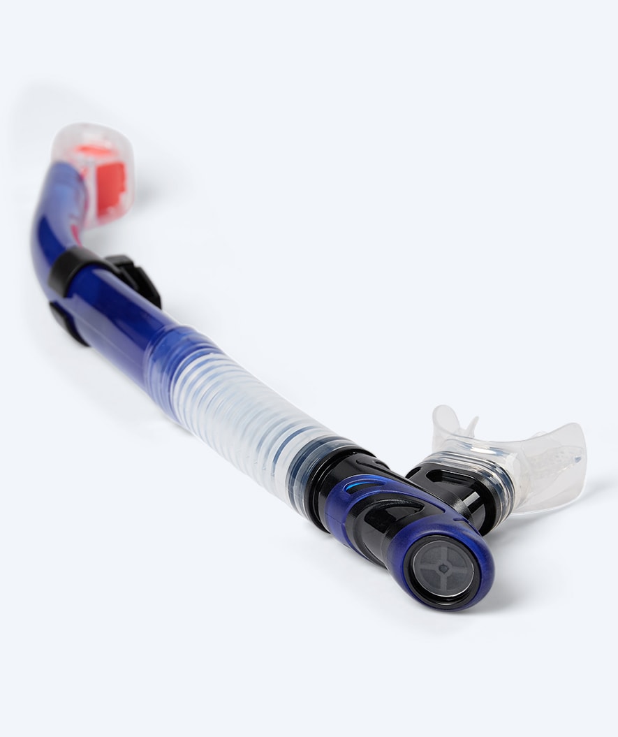 Watery rurka do snorkelingu full-dry dla dorosłych - Hudson - Niebieska