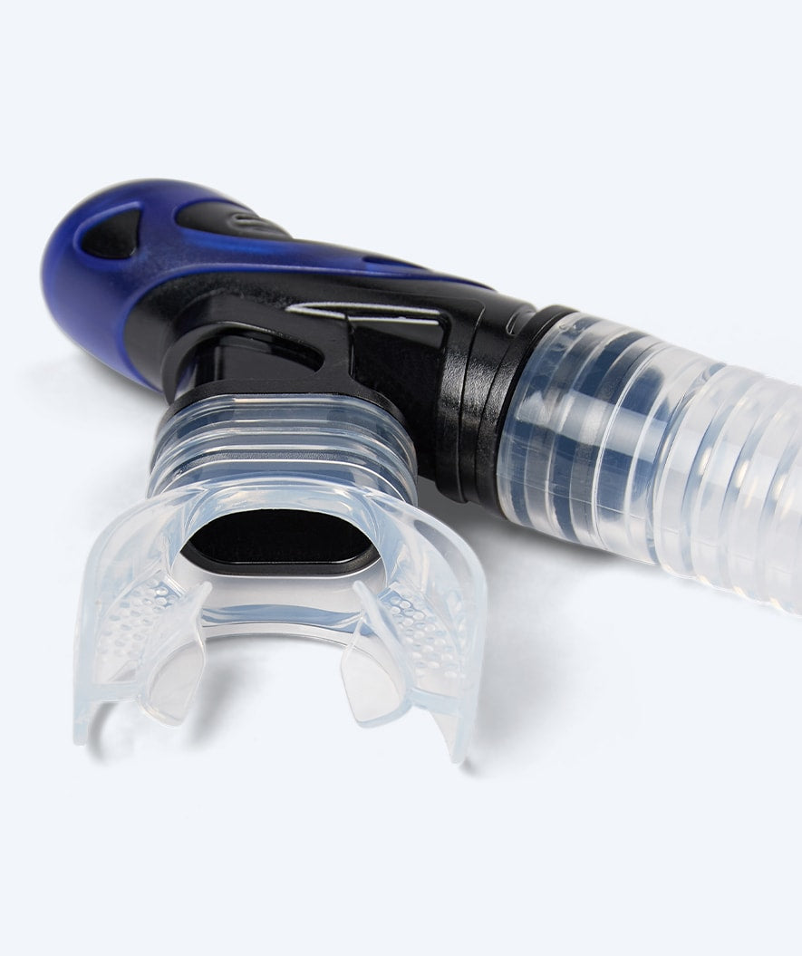 Watery rurka do snorkelingu full-dry dla dorosłych - Hudson - Niebieska