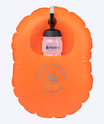 Watery bojka do pływania - Hydration Bottle - Pomarańczowa