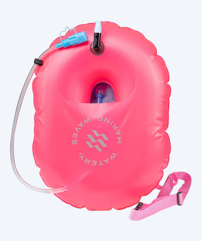 Watery bojka asekuracyjna do pływania - Hydration Pro - Różowy