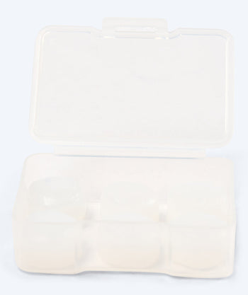 Watery zatyczki do uszu dla dzieci - Indra 3 pary - Przezroczysty