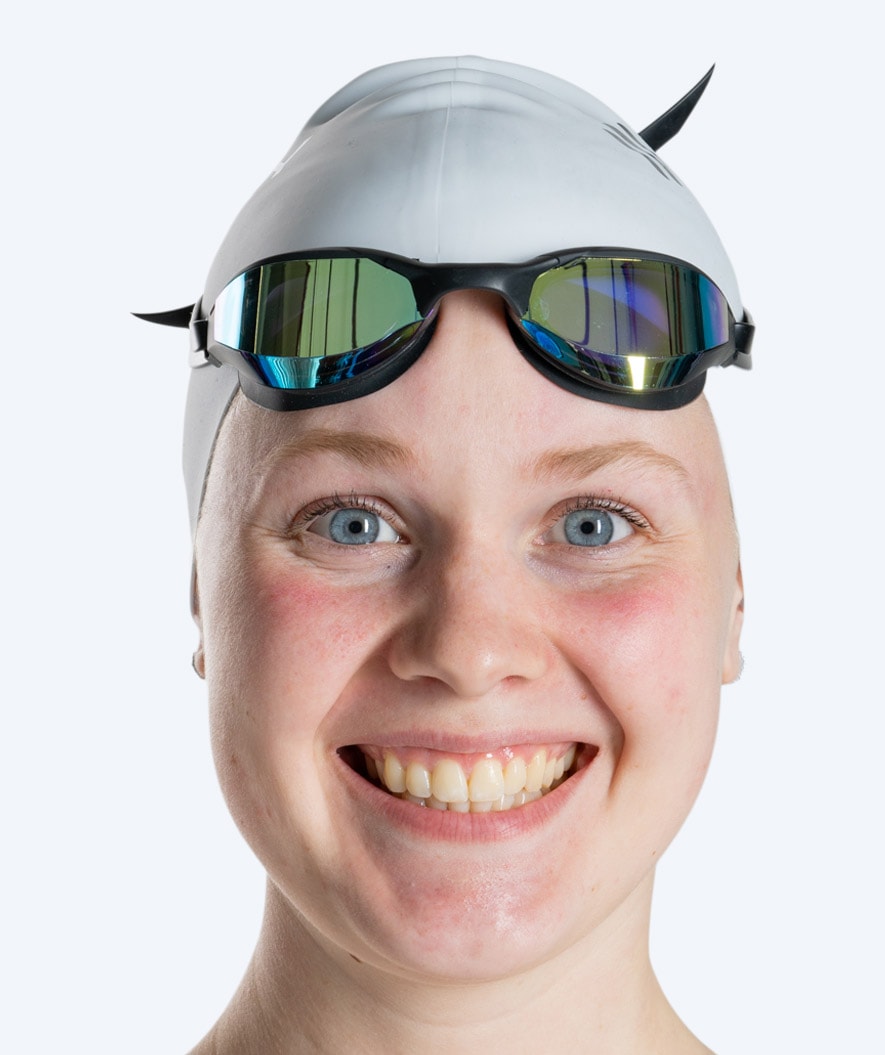 Watery okulary do pływania - Instinct Ultra Mirror - Czarny/złoty