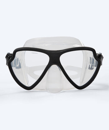 Watery maska do nurkowania dla dorosłych (od 15 lat) - Itzel - Czarny