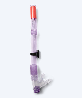 Watery rurka do snorkelingu dla młodzieży (8-15) - Jubal - Fioletowy