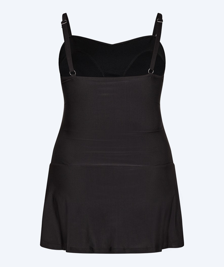 Watery strój kąpielowy ze spódniczką dla kobiet - Lana - Czarny