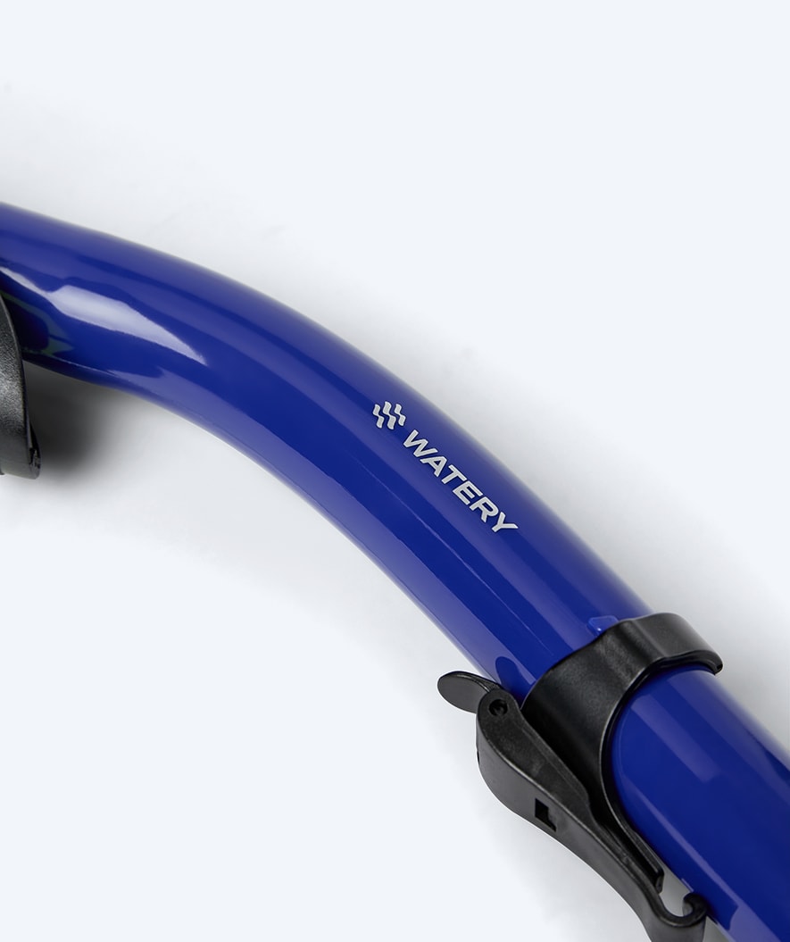 Watery zestaw maska + rurka do snorkelingu dla dorosłych (od 15 lat) - Leach Pro - Niebieski/Żółty